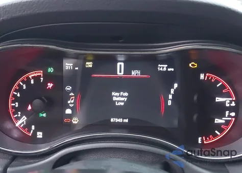 2019 Dodge Durango R/T Awd z USA, uszkodzony, nr VIN 1C4SDJCT0KC755434